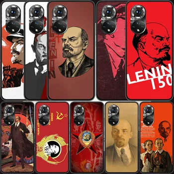 lenino Sovietų Sąjungos vėliava Telefoną Atveju Huawei P Smart 2021 Y5 Y6 Y7 Y9 Garbę 50 20 Pro 10 10I 9 9X Y9S 8 8A 8X 8S 7S Dangtis