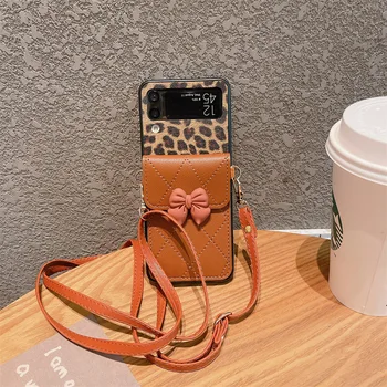 Sexy Cool Leopard Lankas Kortelės Maišelį, Telefono dėklas, skirtas Samsung 