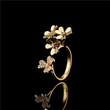 Klasikinis Baroko Stiliaus, Europos ir Amerikos Mados Mados Kilnus Gėlių Atidarymo Žiedas