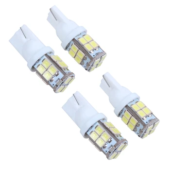 4 X 194, T10 W5W 1210 SMD 20 LED prietaisų Skydelio Lemputės Licenciją Plokštelės Šviesos Balta