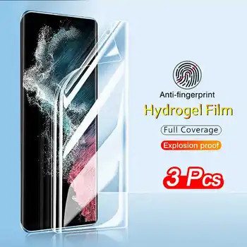 3Pcs HD Hidrogelio Kino Stiklo Nokia 4.2 3.4 3.2 3.1 Plius 2.3 2.2 2.1 1.3 1.4 1 8 Sirocco 7 6 5 Screen Protector