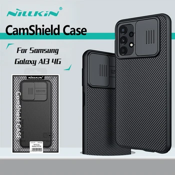 Samsung Galaxy A13 4G Atveju NILLKIN CamShield Skaidrių Kameros Objektyvo Privatumo Apsaugos Galinį Dangtelį Galaxy A13 4G Telefono dėklas