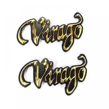 3D Virago Logotipas Logotipas Ženklelis Yamaha XV250 XV535 XV750 XV1100 Virago Motociklas Motociklas Dujų Kuro Bako Lipdukai Lipdukai
