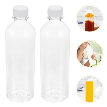 Bottlesclear Gerti Gėrimų Vandens Butelis Emptycontainers Reusablestorage Soda Cola Capscreative Vienkartinių Kelionės Arbatos Jar