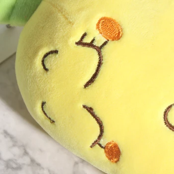 1 Vnt Naujų 12cm Mielas Mango Pliušinis Kimštiniai Žaislai, Korėja Vaisių Pagalvę Juokinga Išraiška 