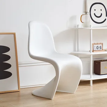 Naujus Šiaurės Šalių Namų Ūkių Paprastas Kėdės Net Raudona Ins Moderni Valgomojo Kėdė Dizaineris S Kėdė Gali Būti Sukrauti Kūrybinio Laisvalaikio Kėdė